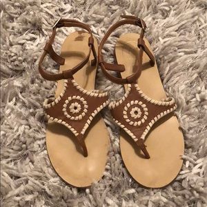 Jack Rogers Tan Sandals